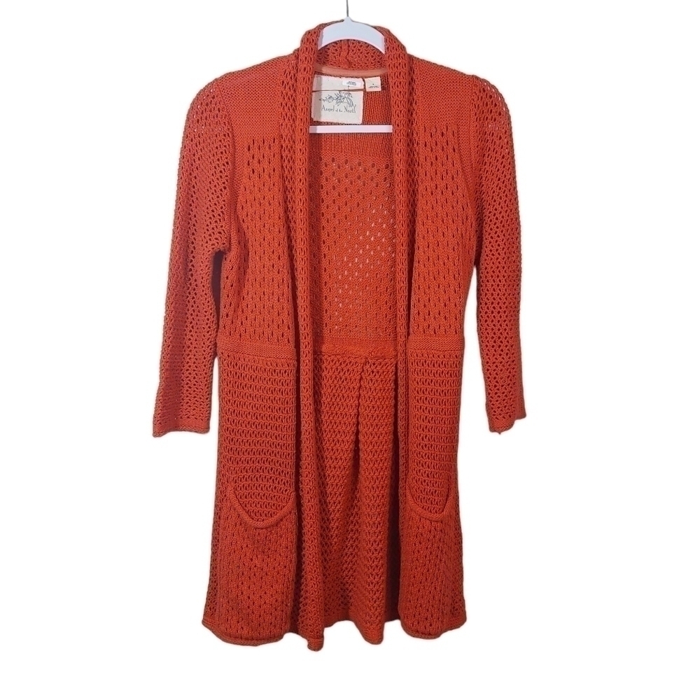 ANGEL OF THE NORTH LADIES LONG SLEEVE CARDIGAN- S